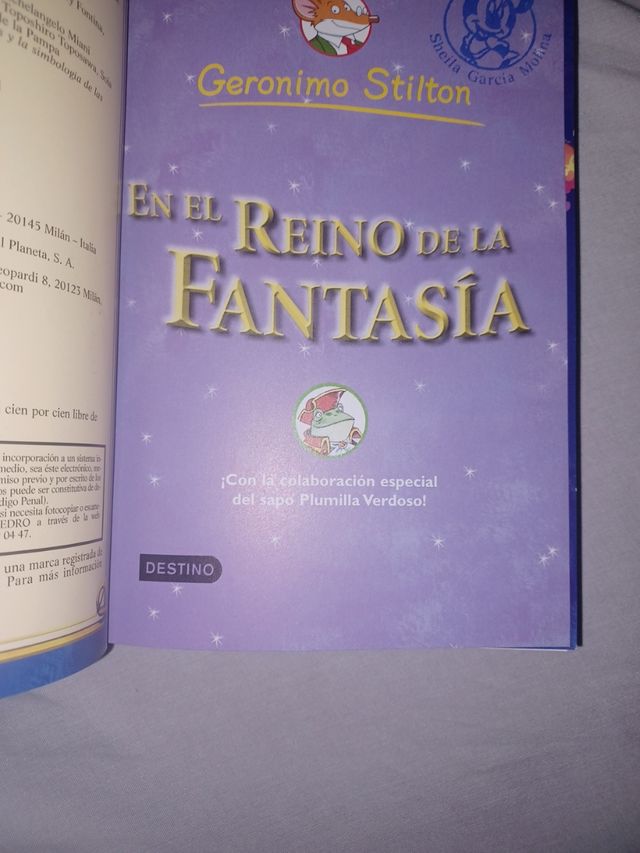 Geronimo Stilton en el Reino de la Fantasia
