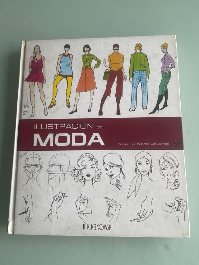 Libro para ilustracion de ropa