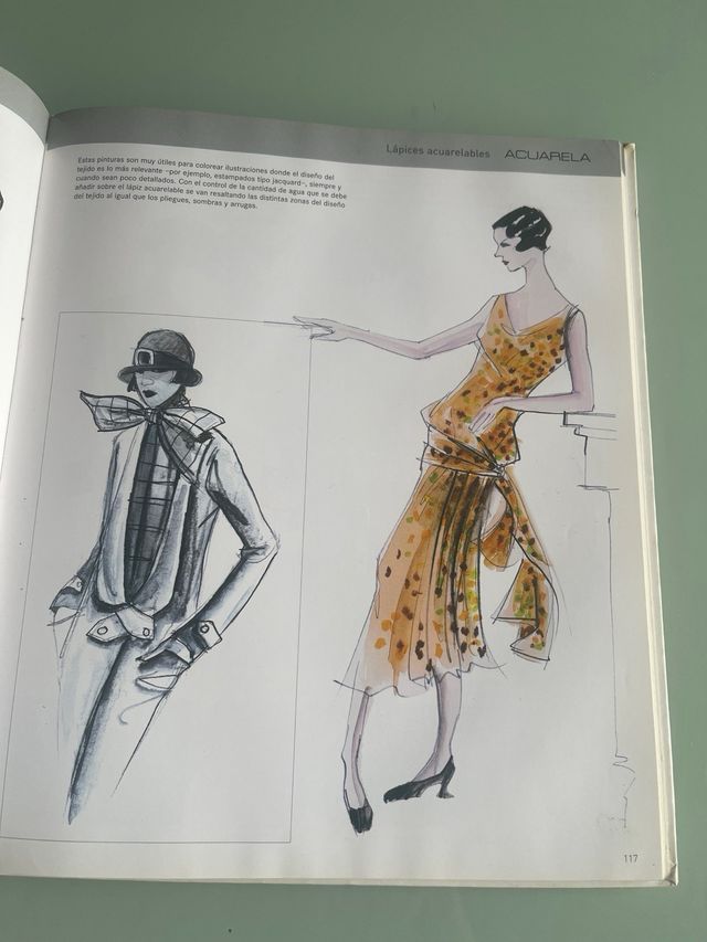 Libro para ilustracion de ropa