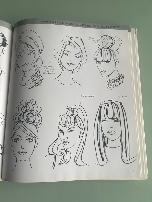 Libro para ilustracion de ropa