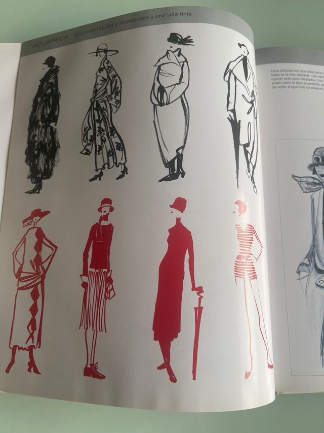 Libro para ilustracion de ropa