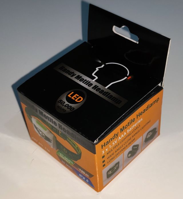 LINTERNA LED FRONTAL