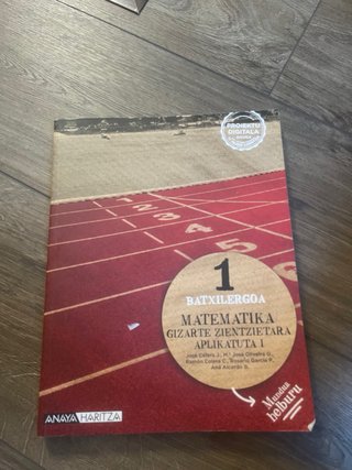 libro de matematicas 1 de bachillerato