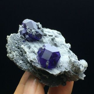 Minerali Cristalli Fluorite Viola Cina Fujian