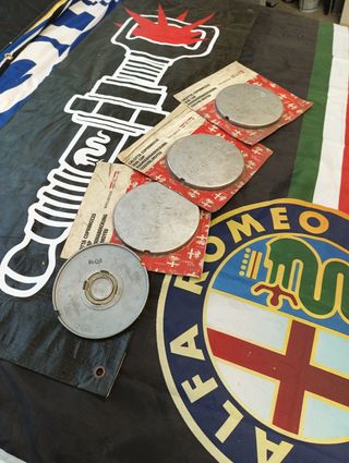 Centro  de rueda Alfa Romeo 