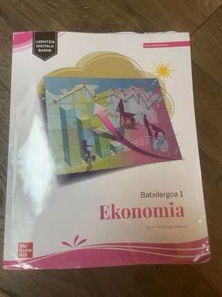 libro economia 1 de bachillerato