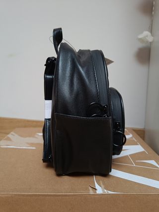 Mochila negra mini acolchada Inside nueva