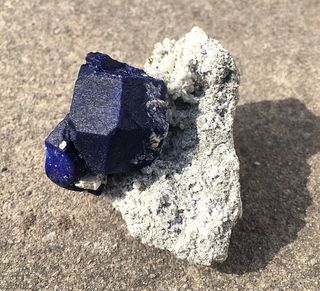 Minerali Lazurite Crystal 720CT Afghanistan