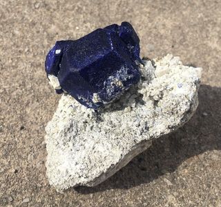 Minerali Lazurite Crystal 720CT Afghanistan