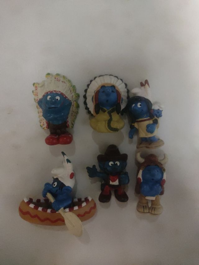 Puffi indiani e cowboy