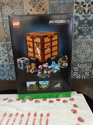 Lego Mesa de Crafteo Minecraft 
