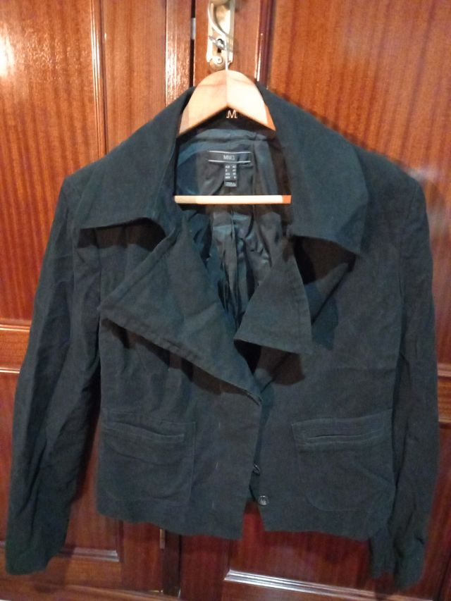 Chaqueta de ante Mango