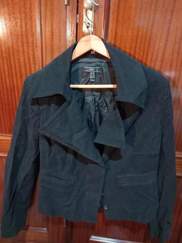 Chaqueta de ante Mango