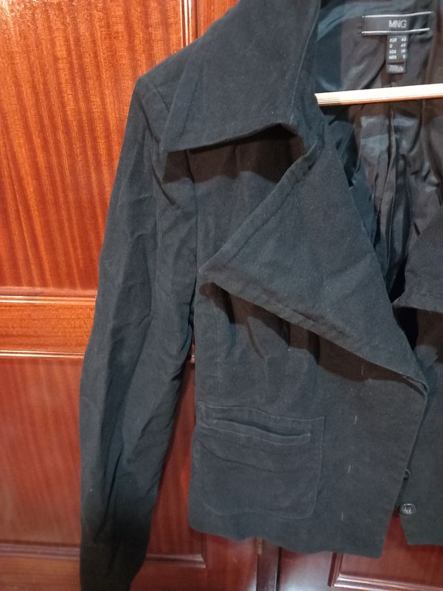 Chaqueta de ante Mango