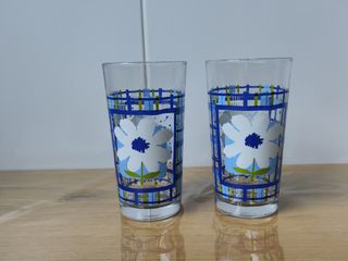 Bicchieri serigrafati speciali per succo/acqua 2 pz