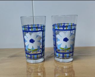 Bicchieri serigrafati speciali per succo/acqua 2 pz