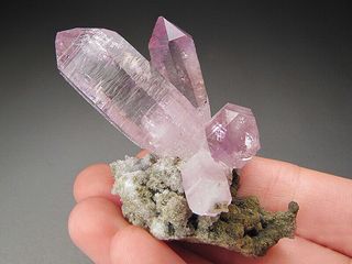 Minerali Quarzo Ametista Piedra Parada, Vera Cruz