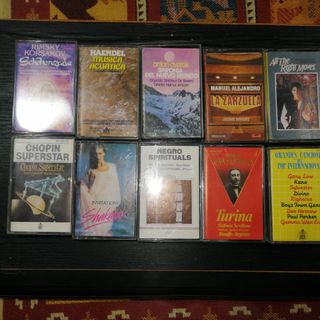 Cassettes originales con cajonera