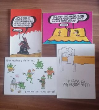 Postales, más de 900 piezas