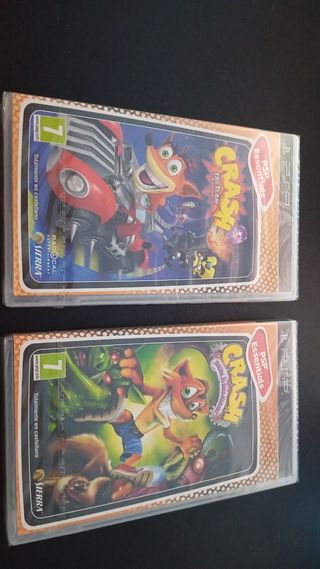Crash Bandicoot PSP PRECINTADOS