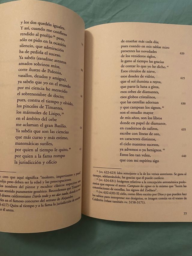Libro La vida es sueño de Calderón de la Barca