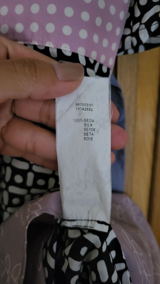 Vestido de SEDA de Tintoretto