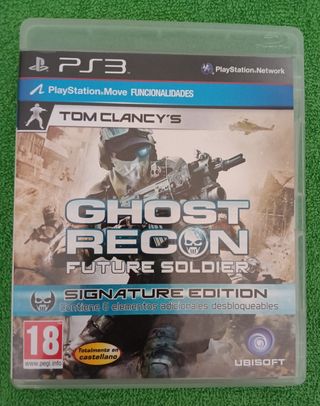 🇪🇦 Juego PS3 ghost recon future soldier+pistola