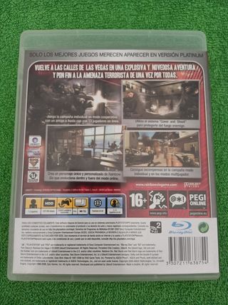 🇪🇦 Juego PS3 ghost recon future soldier+pistola