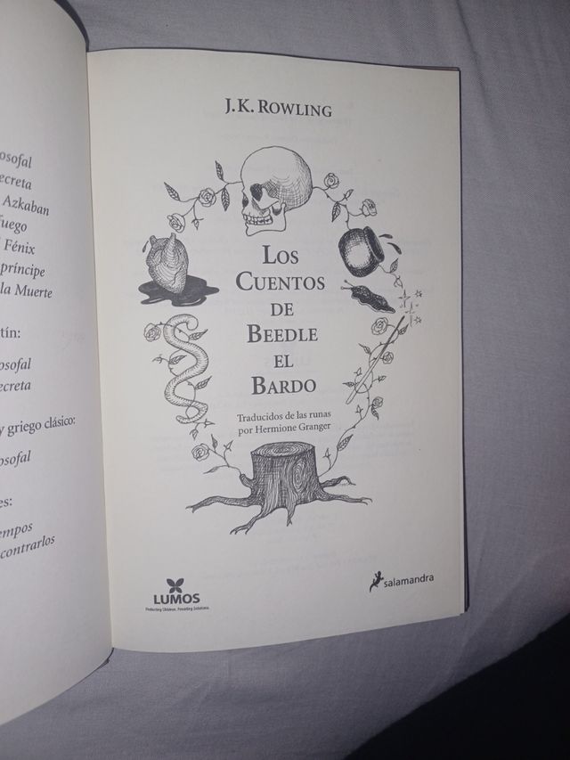 J. K. Rowling. Los cuentos de Beedle