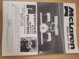 Maqueta McLaren MP4/2C - 1:24