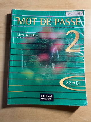 9788467351781 Libro de Frances 1 De Bachillerato