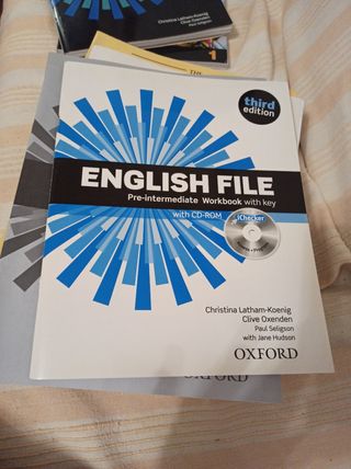 Lote libros de inglés