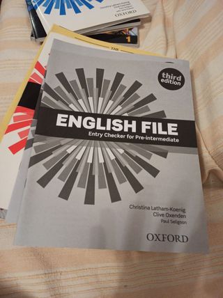 Lote libros de inglés