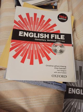 Lote libros de inglés