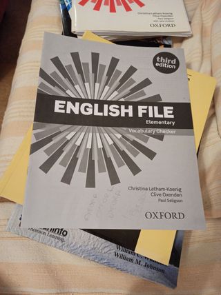 Lote libros de inglés