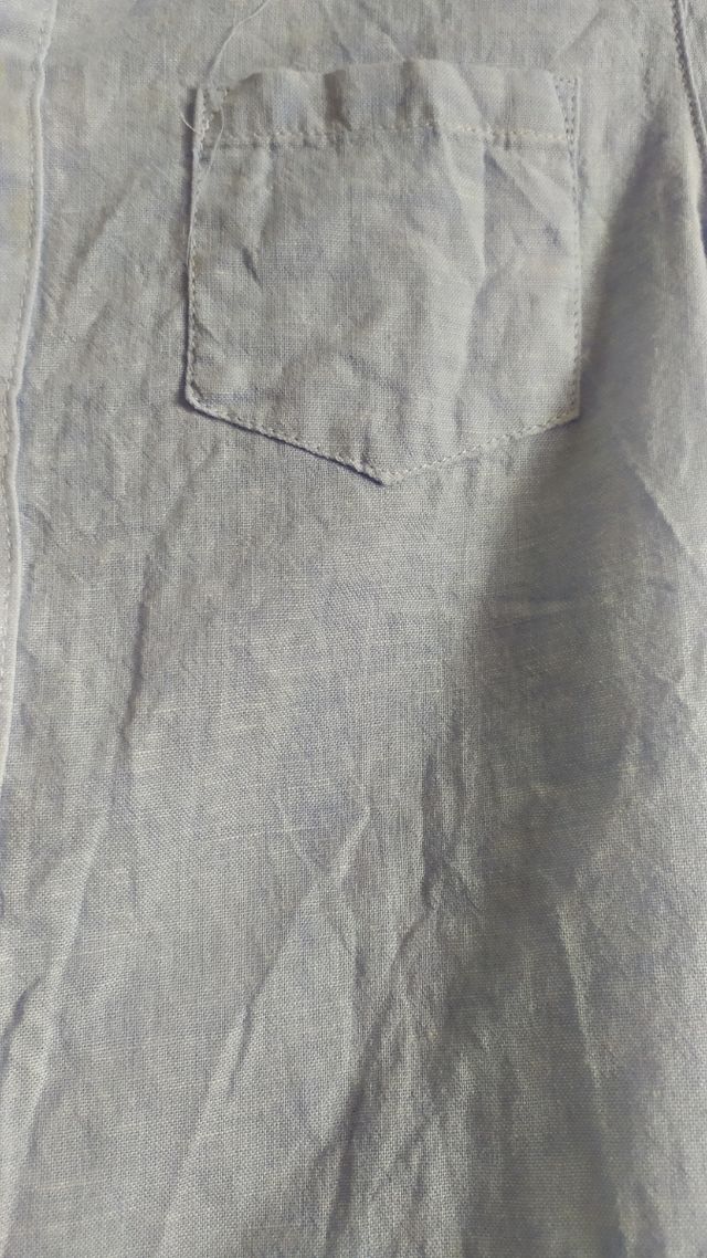 Camisa niño azul claro m/c talla 6-7