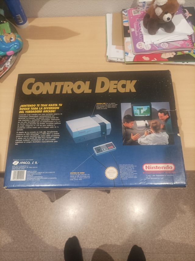 Nintendo control deck