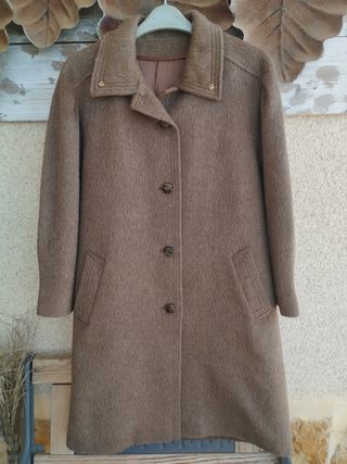 Abrigo pelo calw Llama Vintage El Corte ingles 