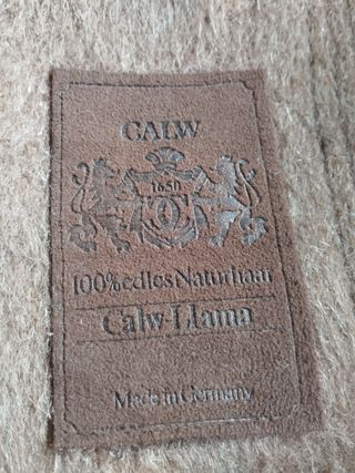 Abrigo pelo calw Llama Vintage El Corte ingles 