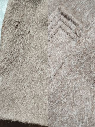 Abrigo pelo calw Llama Vintage El Corte ingles 