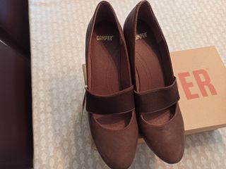 ZAPATOS MUJER CAMPER MARRÓN