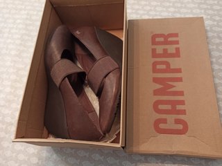 ZAPATOS MUJER CAMPER MARRÓN