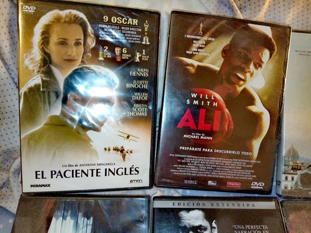 Lote 6 películas DVDs