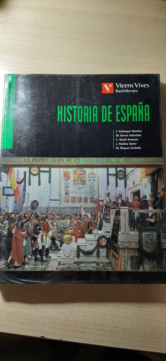 Libro Historia de España Bachillerato