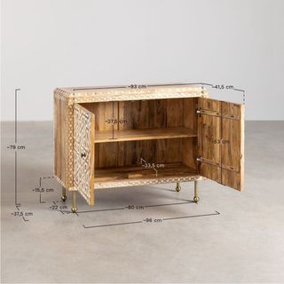 Mueble madera mango hecho a mano