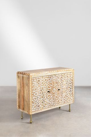 Mueble madera mango hecho a mano