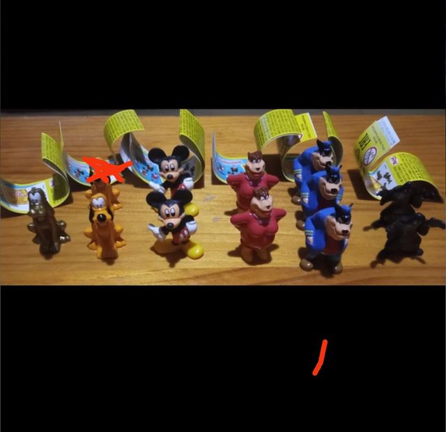 Figuras Colección Mickey Kinder