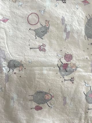 Pack funda nórdica y sábana encimera cuna 100x120