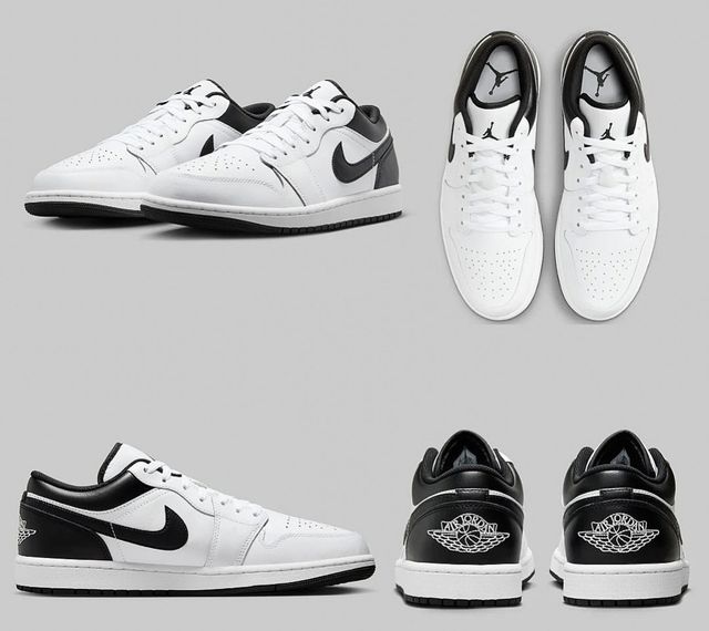 Zapatillas Retro Nike Air Jordan 1 Low Panda.