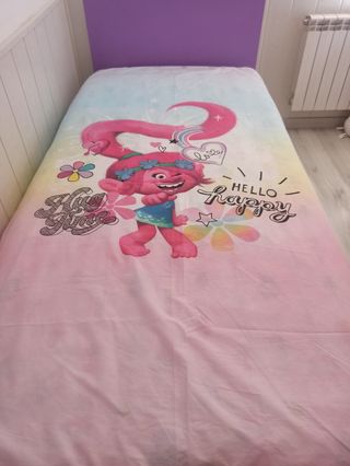 Funda nórdica reversible y sabanas de popi